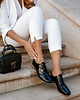 półbuty damskie Skórzane półbuty jazzówki Zapato model 246 czarny lakier