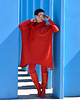 swetry damskie  New SWETER OVERSIZE Red