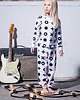 bielizna i piżamy dla dziewczynki PIJAMA OX  - no1.  - biała