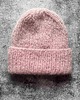 czapki damskie Jesienna czapka Dimma z alpaki i merynosa różowa