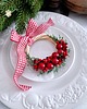 wianki Świąteczny mały wianek bożonarodzeniowy
