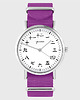 zegarki damskie Zegarek - Kanji - amarant, nylonowy