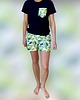 piżamy damskie Piżama Unisex bawełniana w leniwce