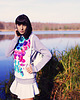 bluza bez kaptura damska Orchidea