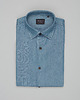 koszule męskie Koszula denice 00603 długi rękaw błękit slim fit