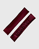 opaski do włosów Opaska do włosów satynowa z jedwabiem bordowa Dark Cherry