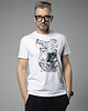t-shirty męskie T-shirt męski zwierzątka biały