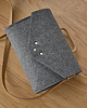 torby na ramię Mała szara filcowa torebka Felt&Wood III limitow