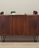 komody i szafki Highboard orzechowy, duński design, lata 60, produkcja: Dania