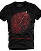 t-shirty męskie T-shirt męski UNDERWORLD Leaf czarny