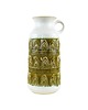 wazony Wazon ceramiczny West Germany z reliefowym pasem dekoracyjnym, lata 70.