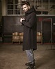 bluzy męskie Długi asymetryczny płaszcz z kapturem ASSASSIN unisex