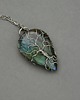 wisiory Wisiorek drzewo życia labradoryt wire wrapping