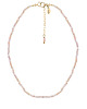 chokery CHOKER VERA z różowym opalem - pozłacany