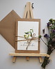 kartki scrapbooking Kartka na ślub rustykalna Oliwka