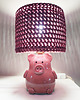 lampy stołowe Lampa świnka