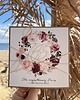 kartki scrapbooking Ręcznie robiona kartka życzenia z okazji 65. rocznicy ślubu