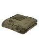koce i narzuty Koc Pled Narzuta Foglie Oliwkowa 180x230 cm