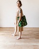 torby na ramię KOMPLET torba i kosmetyczka z indyjskim motywem upcycling