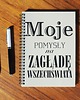 notatniki i albumy Moje pomysły na zagładę wszechświata, notatnik