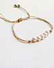 bransoletki z kamieni naturalnych Naturalne perły : bransoletka na sznurku
