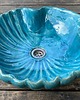 umywalki UM20 Umywalka ceramiczna turkusowa muszla