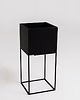 doniczki Donica PALMUS METAL 80 cm - czarny