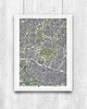 plakaty Plakat Tokyo - plan miasta