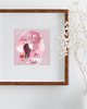 plakaty Plakat Powder pink