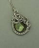 wisiory Wisiorek oryginalny labradoryt wire wrapping