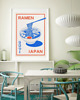 plakaty PLAKAT ramen, ozdoba do kuchni, foodie prezent