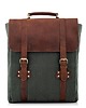 plecaki Plecak skórzany vintage płótno bawełna piaskowy Forester BT31