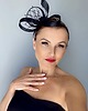 fascynatory Fascynator okazjonalny czarny  /inne kolory