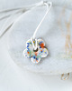 wisiory Porcelanowy naszyjnik FLOWER POWER