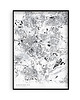 plakaty Sosnowiec - mapa miasta  plakat