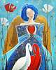 obrazy Giclee "Miłość to uczucie, którego żądać nie można; jest darem..."