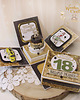 kartki scrapbooking Exploding box prezent na 18 urodziny, męska kartka urodzinowa GOTOWA