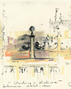 grafiki i ilustracje Kraków  - szkic "Sukiennice - fragment"