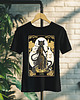 t-shirty męskie Koszulka - Kocia karta Tarota - Śmierć, Death #1
