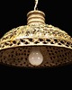 lampy wiszące Żyrandol ceramiczny, vintage styl, lata 60