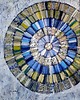 grafiki i ilustracje Mandala błękitna - plakat B2