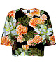 t-shirt damskie DR.CROW T-shirt Krótki CROP Lilies