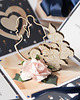 kartki scrapbooking Pamiątka ślubu, exploding box, kartka 3d na wesele
