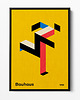 plakaty Bauhaus Art Exhibition Poster
