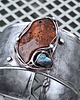 bransoletki wire wrapping Morze i zorza -  bransoletka regulowana
