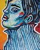 obrazy Obraz olejny do salonu cabaret Liza Minnelli