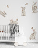 naklejki ścienne do pokoju dziecka Naklejki "Royal Bunnies-mini"