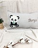 poduszki do pokoju dziecka Personalizowany prezent dla dziecka - imienna poduszka z misiem panda