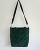 torby na ramię Torba na ramię; zielona; handmade; podreczna; na zamek