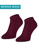skarpetki damskie Stopki z merino wool wino